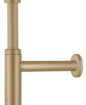 Hansgrohe 52105140 Hansgrohe Flowstar S designsifon 5/4 x 32 mm - Brushed Bronze