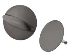 Hansgrohe Flexaplus afwerkset voor badlediging - Brushed Black Chrome 58185340
