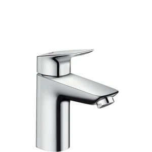 Hansgrohe 71102000 Hansgrohe Logis eengreepswastafelmengkraan - chroom - met automatische lediging - comfortzone 100 - coolstart