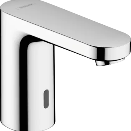 Hansgrohe Vernis elektronische wastafelmengkraan koud water op batterij - chroom 71503000