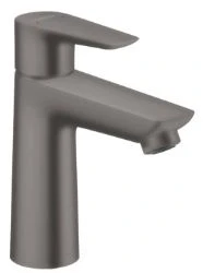 Hansgrohe 71710340 Hansgrohe Talis E 110 wastafelmengkraan met automatische lediging - brushed black