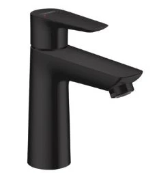 Hansgrohe 71710670 Hansgrohe Talis E 110 eengreepswastafelmengkraan met lediging - zwart mat