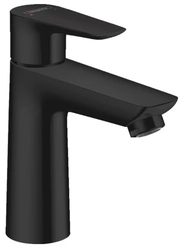 Hansgrohe Talis E 110 wastafelmengkraan zonder lediging - zwart mat 71712670
