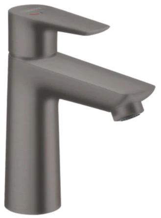 Hansgrohe 71713340 Hansgrohe Talis E 110 wastafelmengkraan met automatische lediging - CoolStart - brushed black