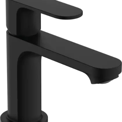 Hansgrohe 72503670 Hansgrohe Rebris S 80 koudwaterkraan - uitloop 121 mm - zwart mat