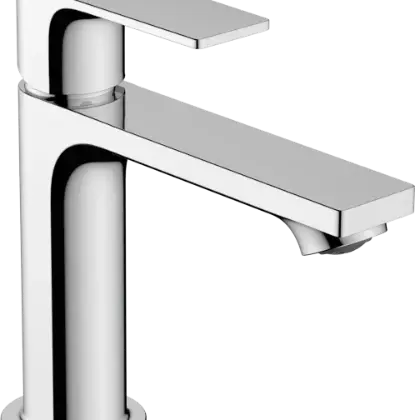Hansgrohe Rebris E 110 wastafelmengkraan met automatische lediging - Coolstart - chroom 72559000
