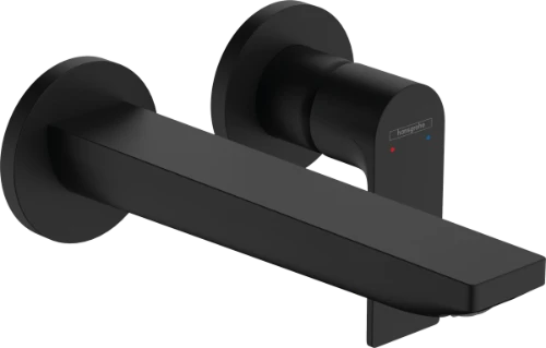 Hansgrohe 72568670 Hansgrohe Rebris E mitigeur lavabo  voor inbouw 205 mm  - matt black