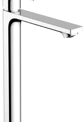 Hansgrohe Rebris E 240 wastafelmengkraan Coolstart met automatische lediging - chroom 72581000