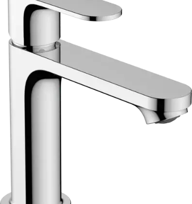 Hansgrohe 72588000 Hansgrohe Rebris S 110 wastafelmengkraan - CoolStart - met automatische lediging - chroom