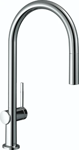 Hansgrohe Talis M547 eengreepskeukenmengkraan - chroom - met uitrekbare vuistdouche 1jet 72802000