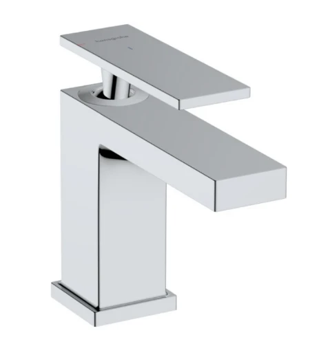 Hansgrohe Tecturis E 80 wastafelmengkraan CoolStart met Push-Open - chroom 73002000
