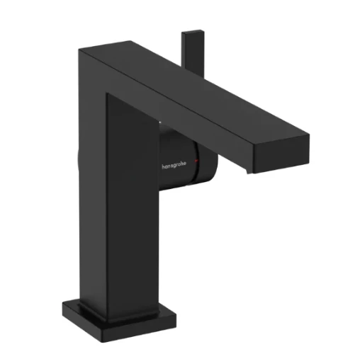 Hansgrohe 73021670 Hansgrohe Tecturis E 110 eengreepswastafelmengkraan Fine CoolStart zonder afvoergarnituur - zwart mat