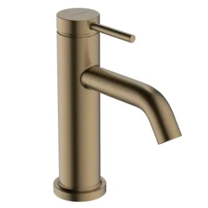 Hansgrohe 73301140 Hansgrohe Tecturis S 80 wastafelmengkraan CoolStart zonder afvoergarnituur - Brushed Bronze