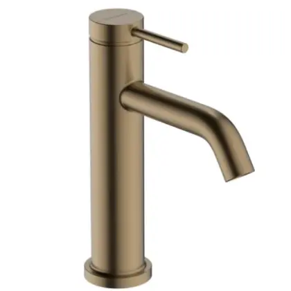 Hansgrohe 73310140 Hansgrohe Tecturis S 110 wastafelmengkraan met automatische lediging - Brushed Bronze