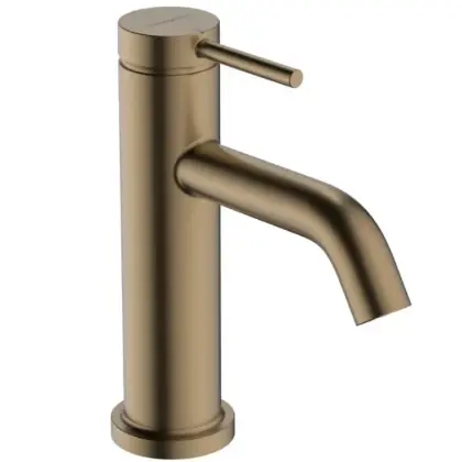 Hansgrohe 73313140 Hansgrohe Tecturis S 80 koudwaterkraan - uitloop 108 mm - Brushed Bronze