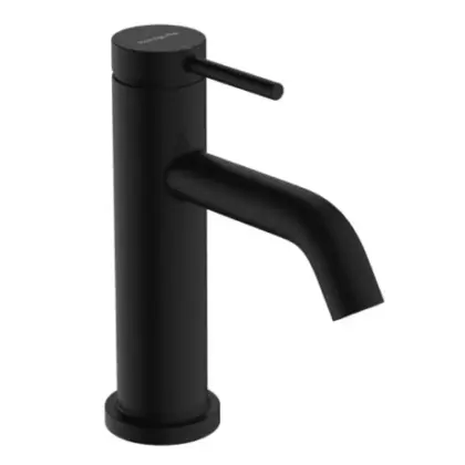 Hansgrohe 73313670 Hansgrohe Tecturis S 80 koudwaterkraan - uitloop 108 mm - zwart mat