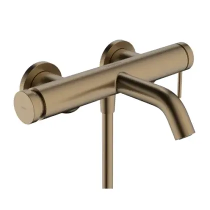 Hansgrohe Tecturis S eengreepsbadmengkraan -Brushed Bronze 73422140