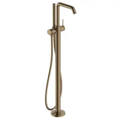 Hansgrohe Tecturis S eengreepsbadmengkraan vrijstaand - Brushed Bronze 73440140