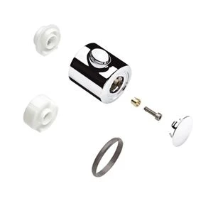 Hansgrohe 96618000 Hansgrohe WSS knop chroom voor douchethermostaat ecostat 1001 sl