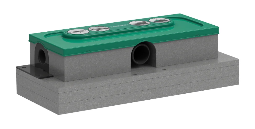 Hansgrohe HG 01000180 uBox univ.inb.lich. vlakke installatie Hansgrohe 01000180