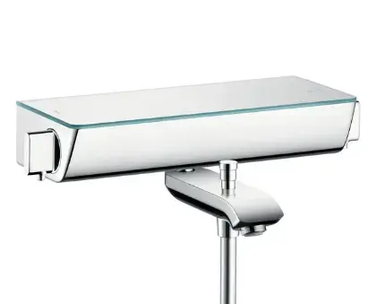 Hansgrohe Badmengkraan Hansgrohe Ecostat tweegreeps thermostatisch Select 13141000