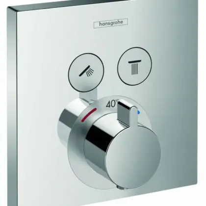Hansgrohe Afbouwdeel inbouwmengkraan Hansgrohe ShowerSelect geschikt voor douche handbediend chroom 15763000