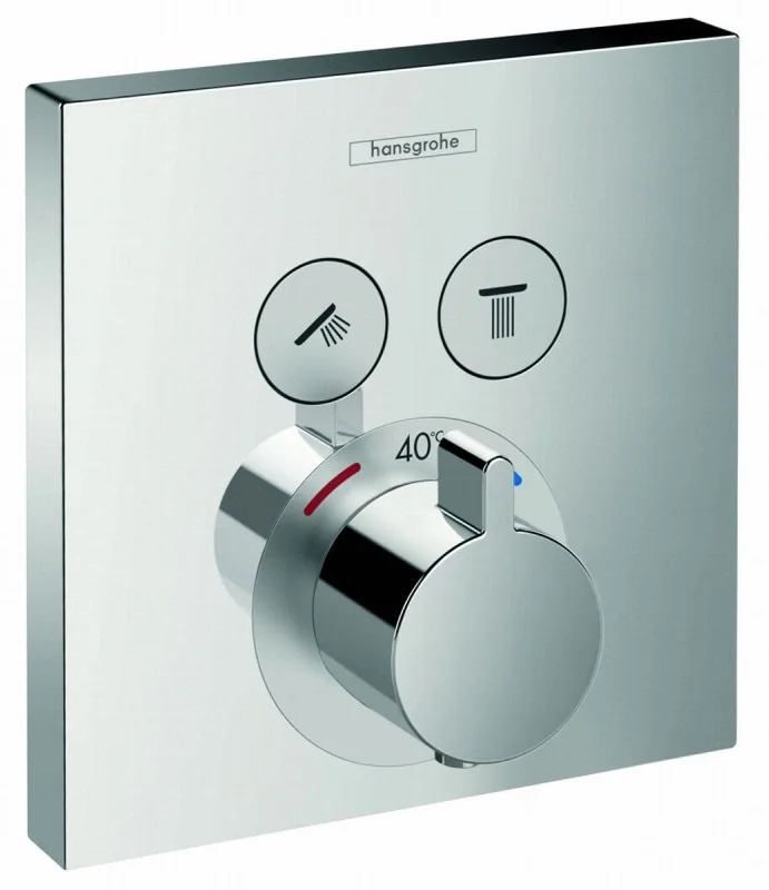 Hansgrohe Afbouwdeel inbouwmengkraan Hansgrohe ShowerSelect geschikt voor douche handbediend chroom 15763000