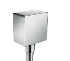 Hansgrohe Douche-aansluitstuk Hansgrohe wandmontage chroom FixFit Square 26455000