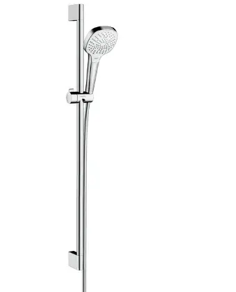 Hansgrohe Glijstangset Hansgrohe Croma 900mm chroom 3func Select E Multi 26590400