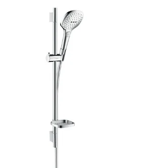 Hansgrohe Glijstangset Hansgrohe Raindance 650mm chroom 3func met zeepschaal Select E120 26620000