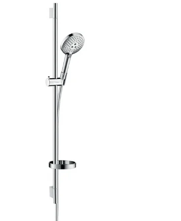 Hansgrohe Glijstangset Hansgrohe Raindance 900mm chroom 3func met zeepschaal Select S120 26631000
