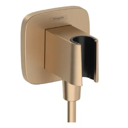 Hansgrohe Douche-aansluitstuk Hansgrohe wandmontage L:1400mm chroom met houder 26887140