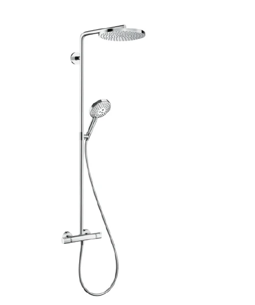 Hansgrohe HG 27633000 RD SELECT S 240 1J POWDERRAIN SHP CHR Hansgrohe 27633000