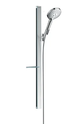 Hansgrohe Glijstangset Hansgrohe Raindance Select S 900mm chroom 4func met zeepschaal 27648000