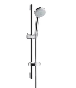 Hansgrohe Glijstangset Hansgrohe Croma 650mm chroom 4func met zeepschaal 100 Vario Unica 27772000