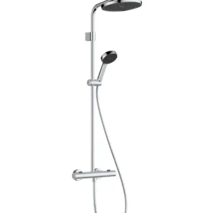 Hansgrohe HG 28078000 Activera S Showerpipe240 1jet EcoSmart met Ecostat Fine chr. Hansgrohe 28078000