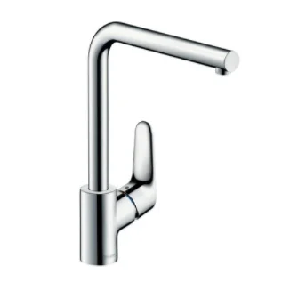 Hansgrohe Keukenmengkraan Hansgrohe Focus blad/kraangat eengreeps chroom 280 31817000