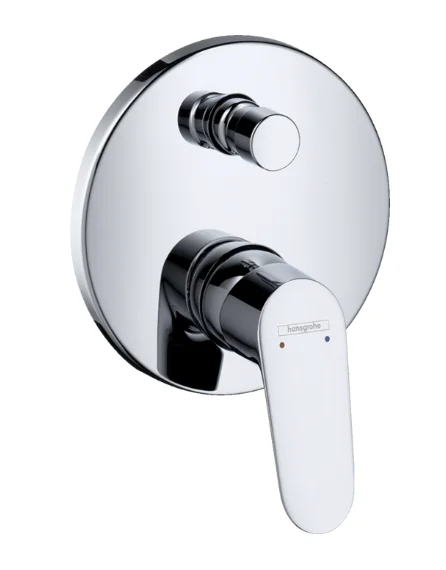 Hansgrohe Afbouwdeel inbouwmengkraan Hansgrohe geschikt voor douche handbediend chroom 31945000