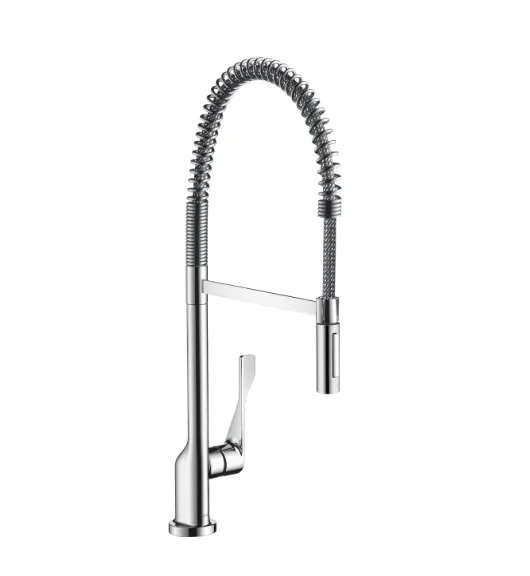 Hansgrohe Keukenmengkraan Hansgrohe tweegreeps chroom Axor Citterio 39840000