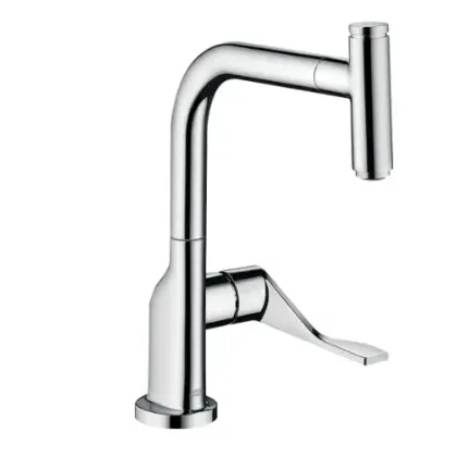Hansgrohe Keukenmengkraan Hansgrohe blad/kraangat tweegreeps chroom Axor Citterio 39861000