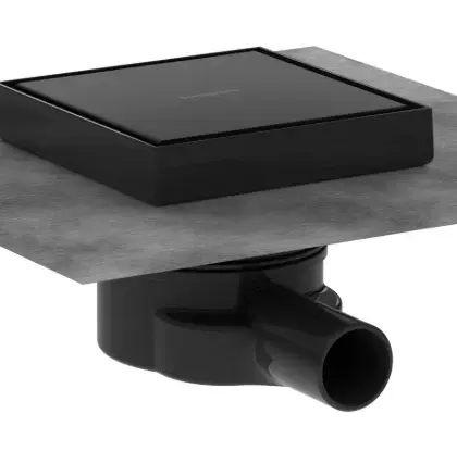 Hansgrohe HG 56249670 RainDrain Point Doucheput 150/150 betegelbaar aan de achterkant Hansgrohe 56249670