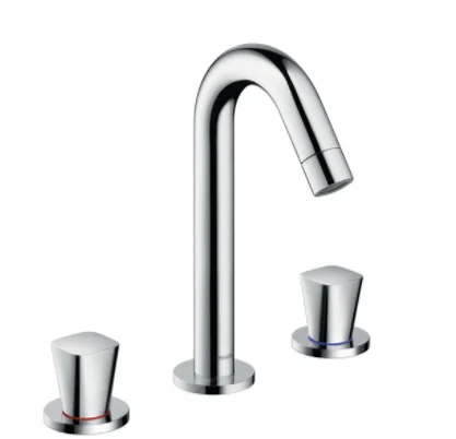 Hansgrohe Wastafelmengkraan Hansgrohe Logis tweegreeps chroom 150 71133000