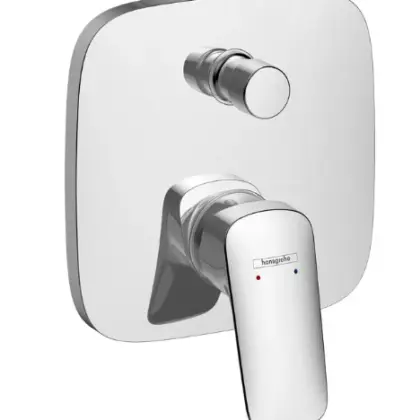 Hansgrohe Afbouwdeel inbouwmengkraan Hansgrohe geschikt voor bad handbediend chroom 71407000