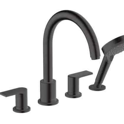 Hansgrohe Badmengkraan Hansgrohe badmengkraan badrand eengreeps handbediend 71459670