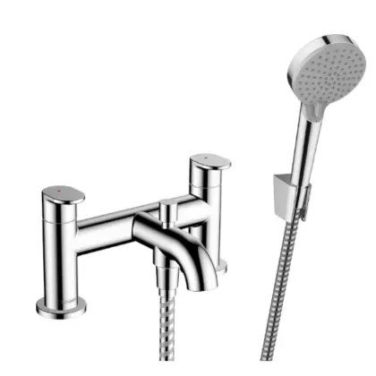 Hansgrohe Badmengkraan Hansgrohe badmengkraan badrand eengreeps handbediend 71461000