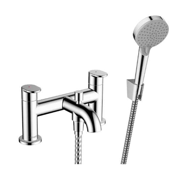 Hansgrohe Badmengkraan Hansgrohe badmengkraan badrand eengreeps handbediend 71461000