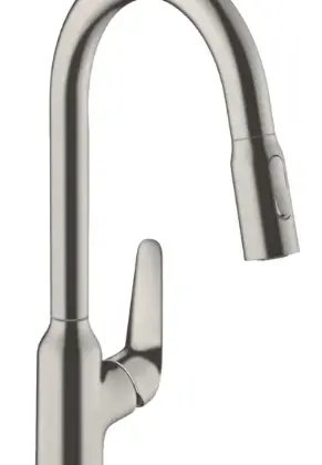 Hansgrohe Keukenmengkraan Hansgrohe blad/kraangat eengreeps chroom 71800800
