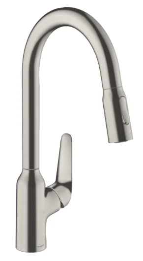 Hansgrohe Keukenmengkraan Hansgrohe blad/kraangat eengreeps chroom 71800800