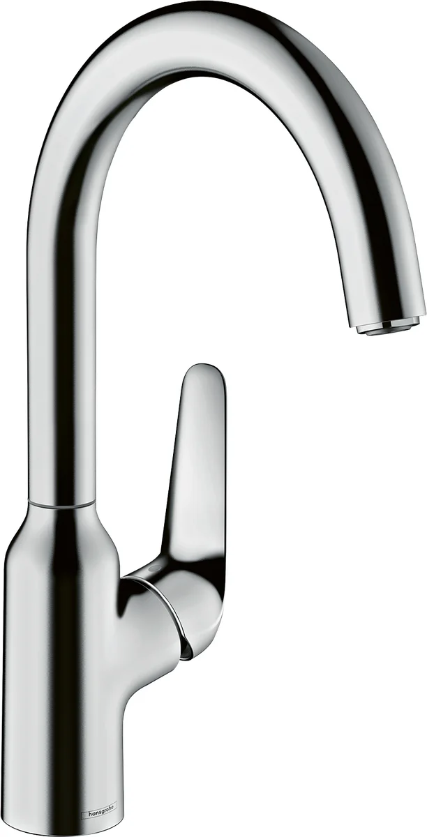 Hansgrohe Keukenmengkraan Hansgrohe Focus blad/kraangat eengreeps chroom 220 71802000