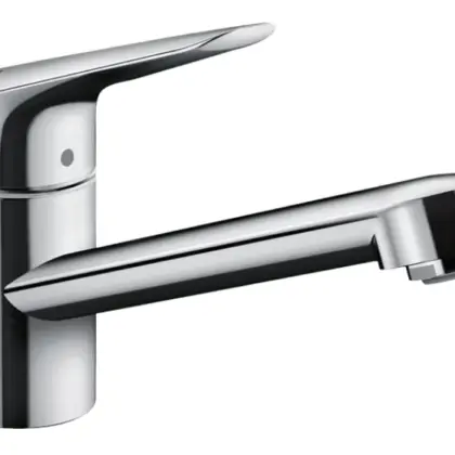 Hansgrohe Keukenmengkraan Hansgrohe blad/kraangat eengreeps chroom 71809000